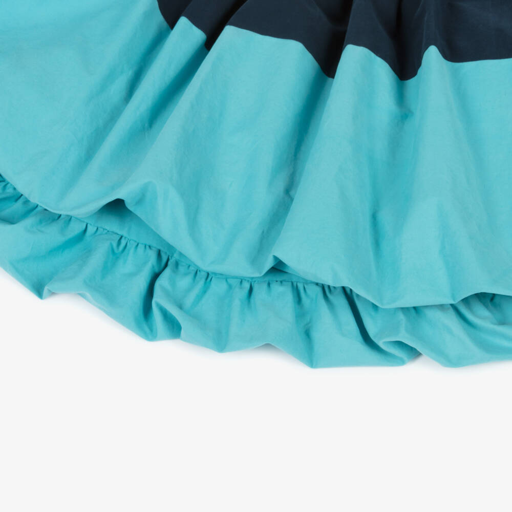 The Middle Daughter-Girls Navy Puffball Dress | Childrensalon Outlet