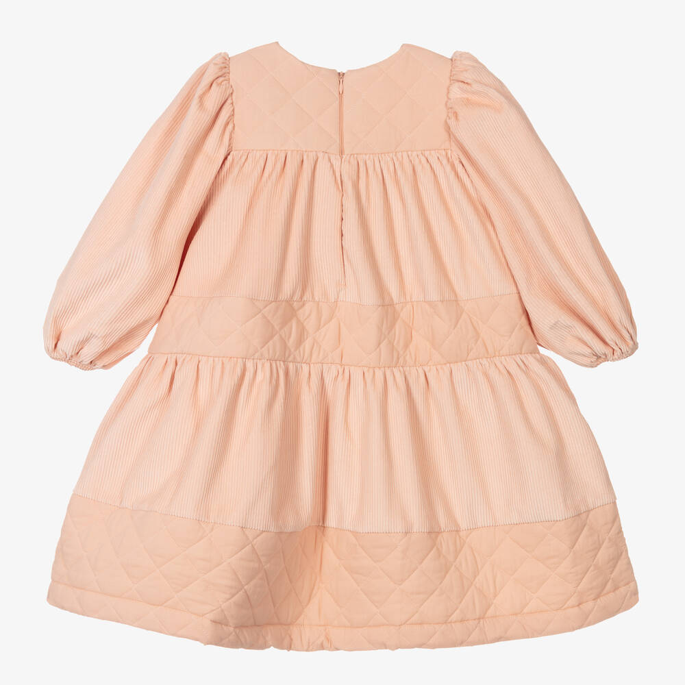 The Middle Daughter-Girls Pink Corduroy Dress | Childrensalon Outlet