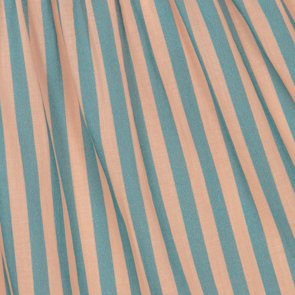 The Middle Daughter-Teen Girls Blue & Pink Striped Cotton Dress | Childrensalon Outlet
