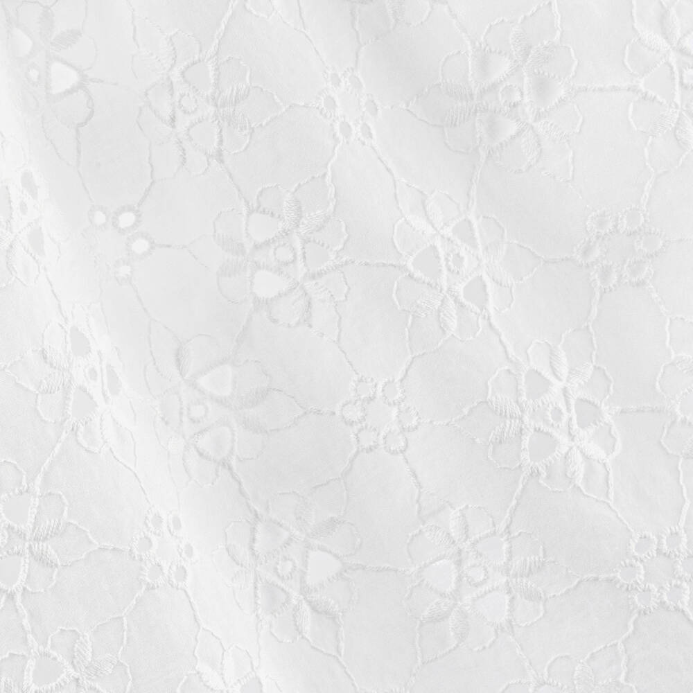 The New Society-Girls White Cotton Broderie Anglaise Skirt | Childrensalon Outlet