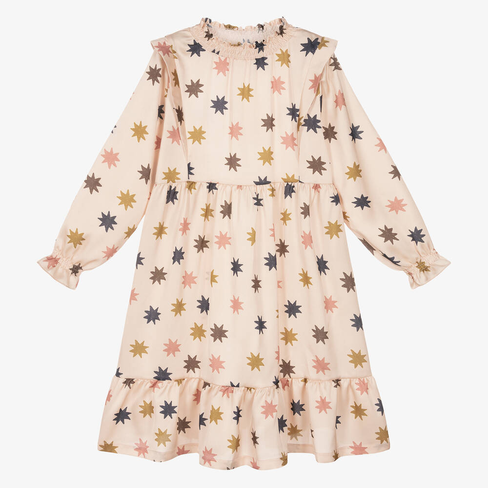 The New Society-Teen Girls Pink Stars Dress | Childrensalon Outlet