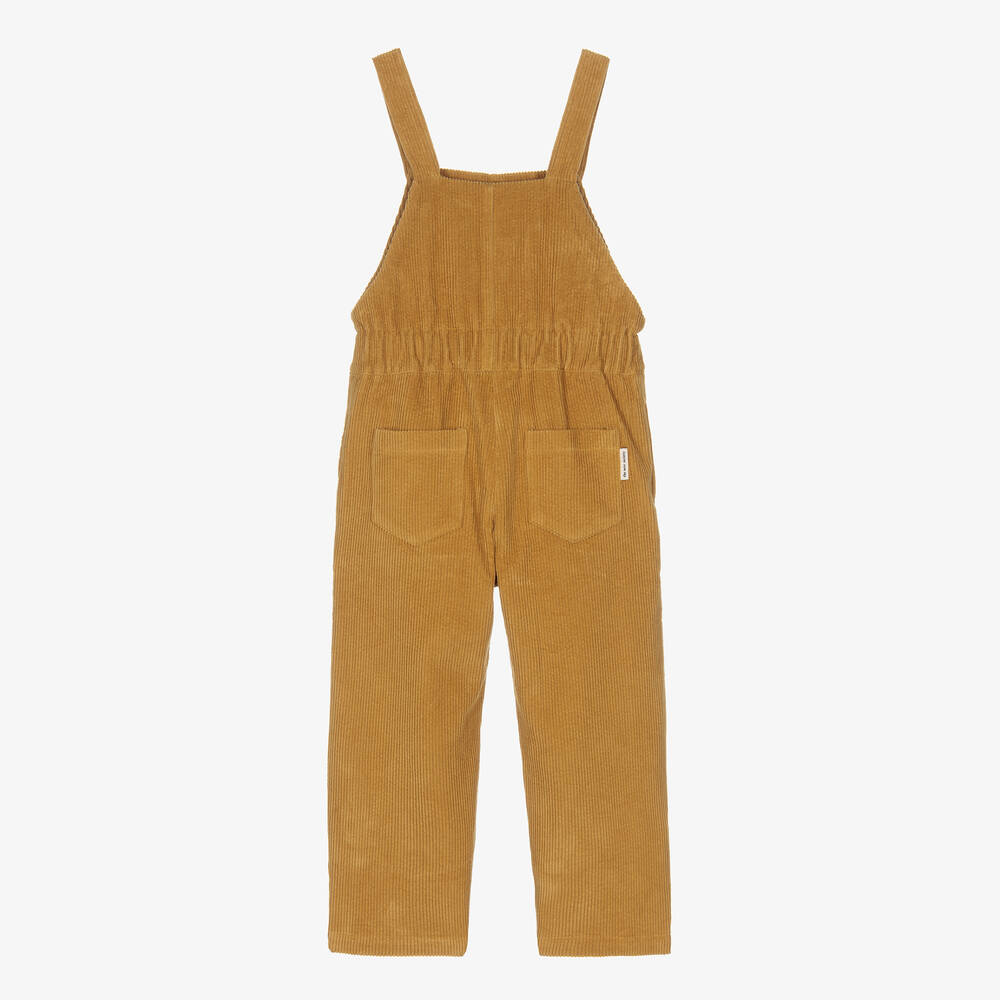 The New Society-Teen Yellow Corduroy Dungarees | Childrensalon Outlet