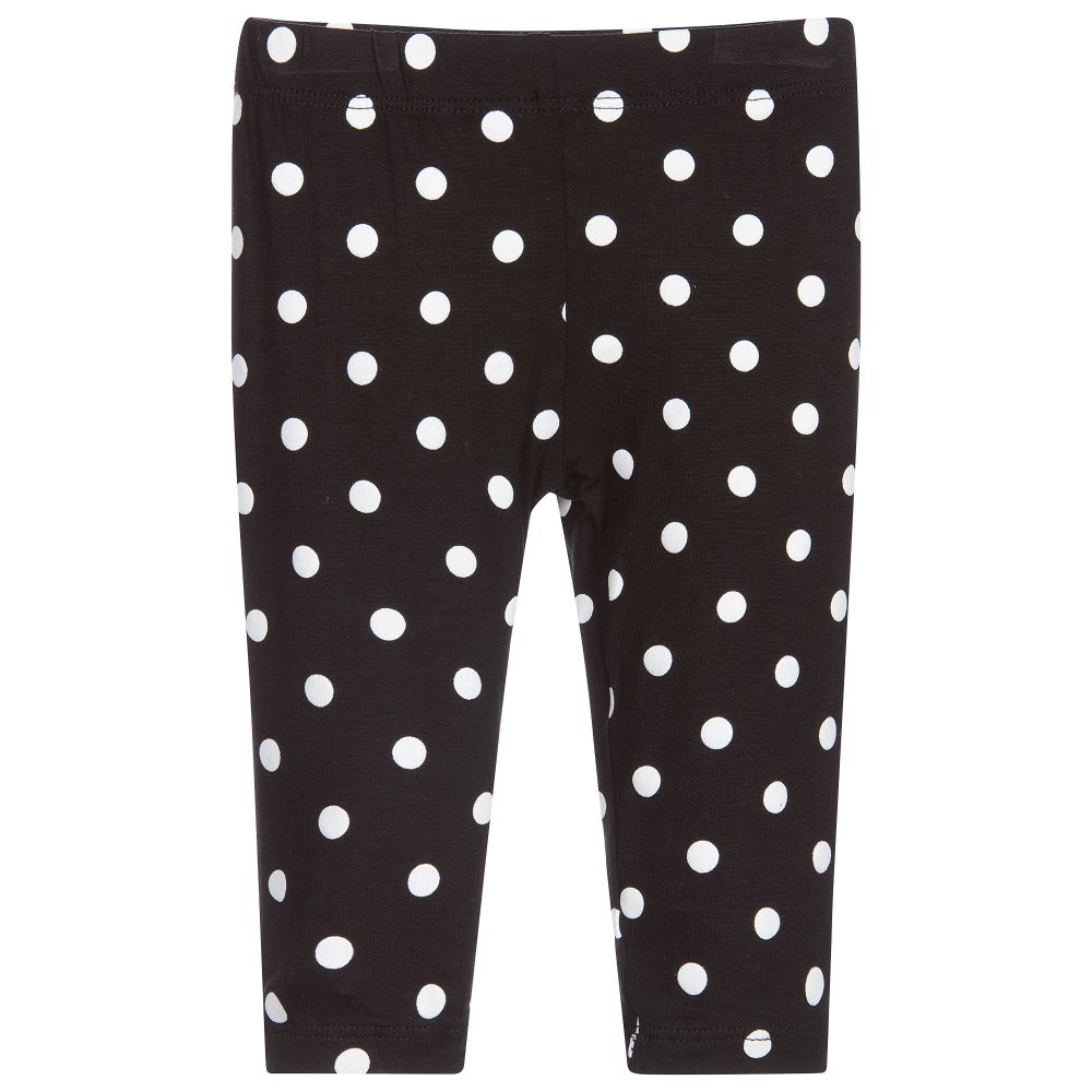 The Tiny Universe - Baby Girls Black Leggings | Childrensalon