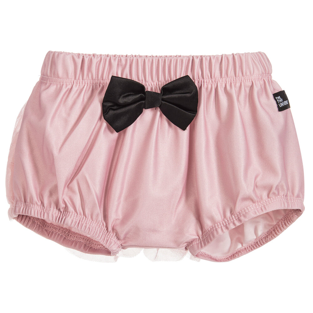 The Tiny Universe - Baby Girls Pink Swimpants | Childrensalon