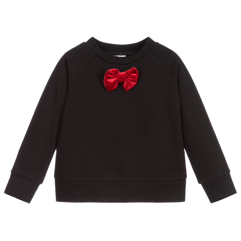 The Tiny Universe - Sweat-shirt noir en coton | Childrensalon