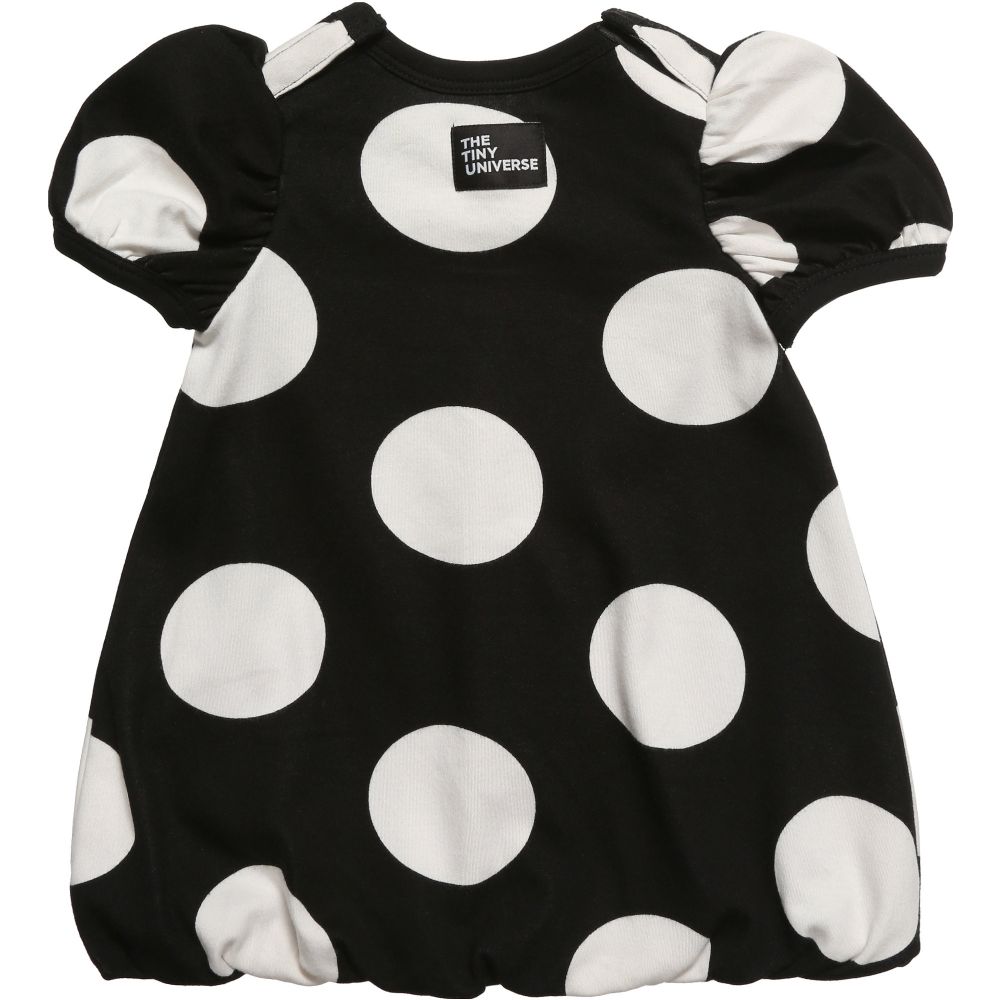 The Tiny Universe-Black 'The Tiny Dot' Jersey Dress | Childrensalon Outlet