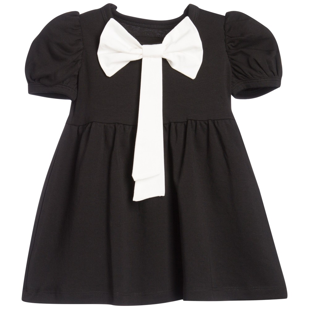 The Tiny Universe Black Tiny Chapel Cotton Jersey Dress