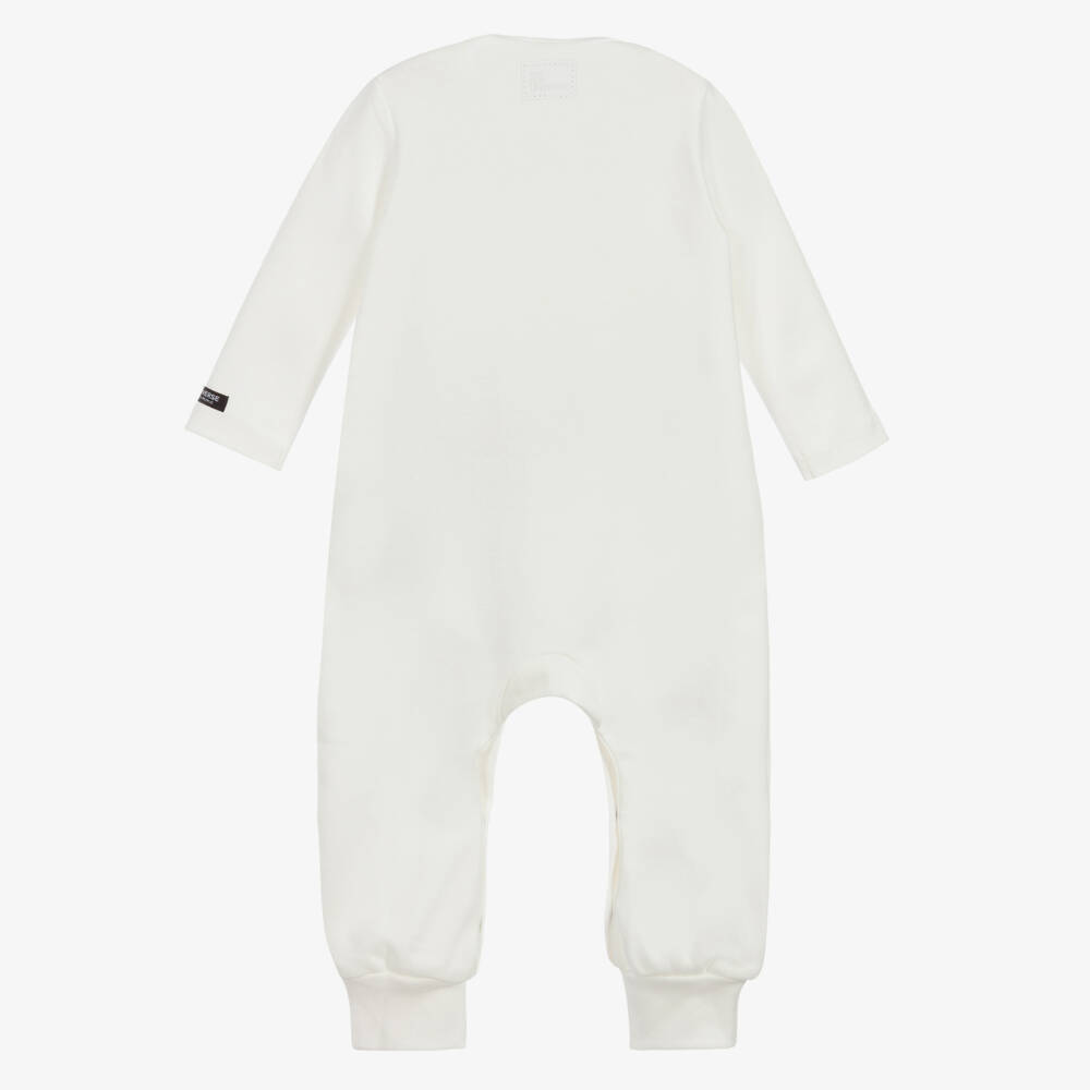 The Tiny Universe-بدلة أنيقة بيضاء للأولاد | Childrensalon Outlet