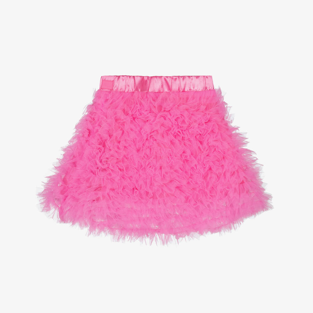 The Tiny Universe-تنورة تول وردية زاهية للبنات | Childrensalon Outlet