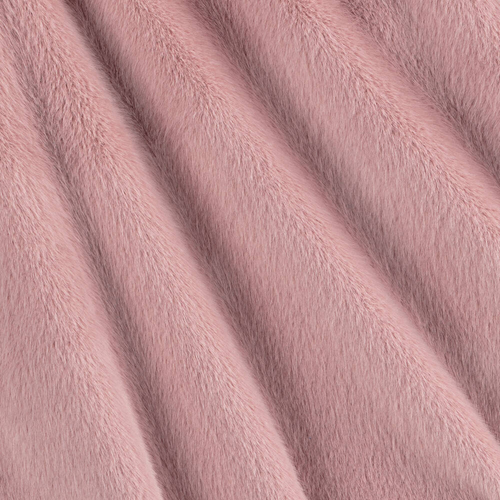 The Tiny Universe-فستان فرو صناعي لون زهري | Childrensalon Outlet