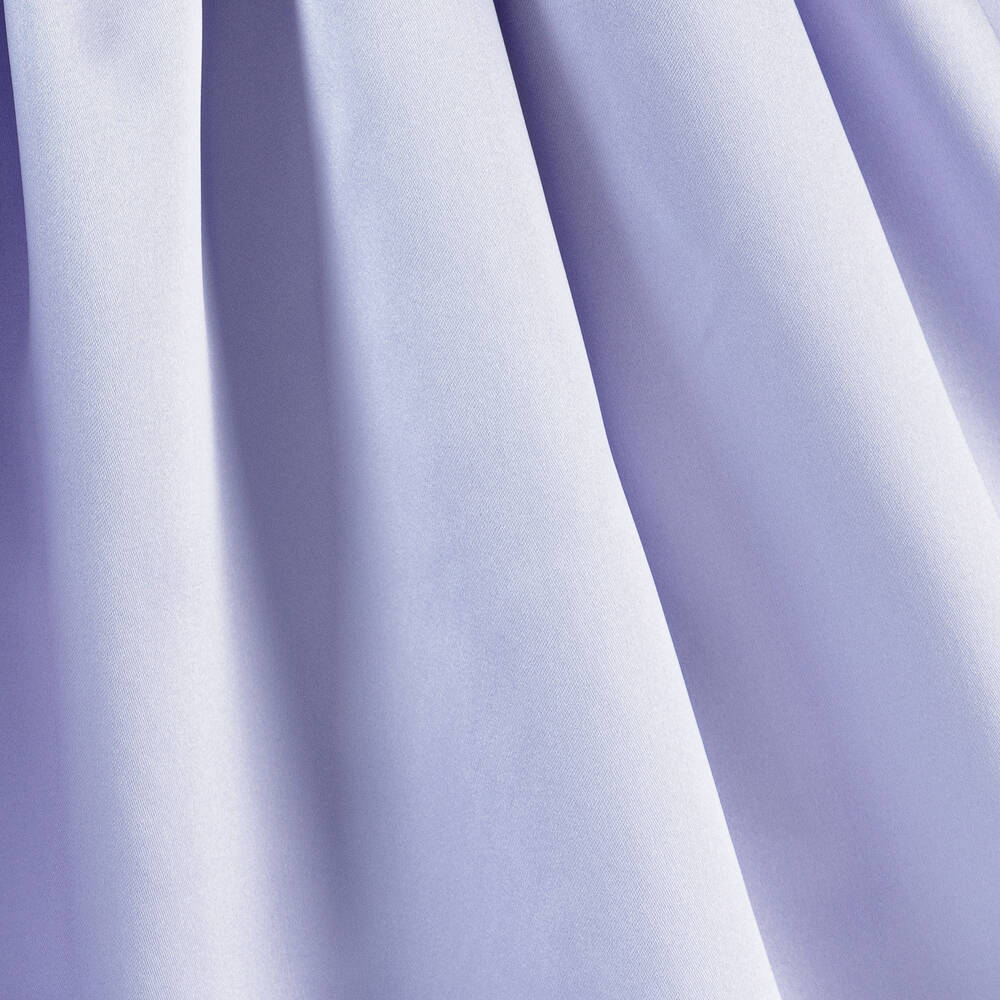 The Tiny Universe-Girls Lilac Purple Satin Dress | Childrensalon Outlet