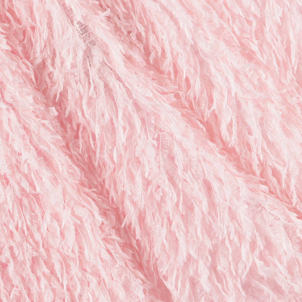The Tiny Universe-Girls Pink Feather Dress | Childrensalon Outlet