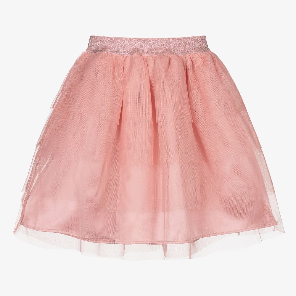 The Tiny Universe Girls Pink Tulle Skirt Childrensalon Outlet