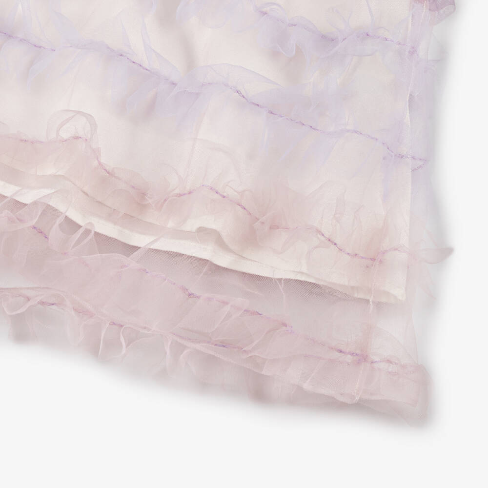 The Tiny Universe-Girls Radiant Ruffled Tulle Frock | Childrensalon Outlet