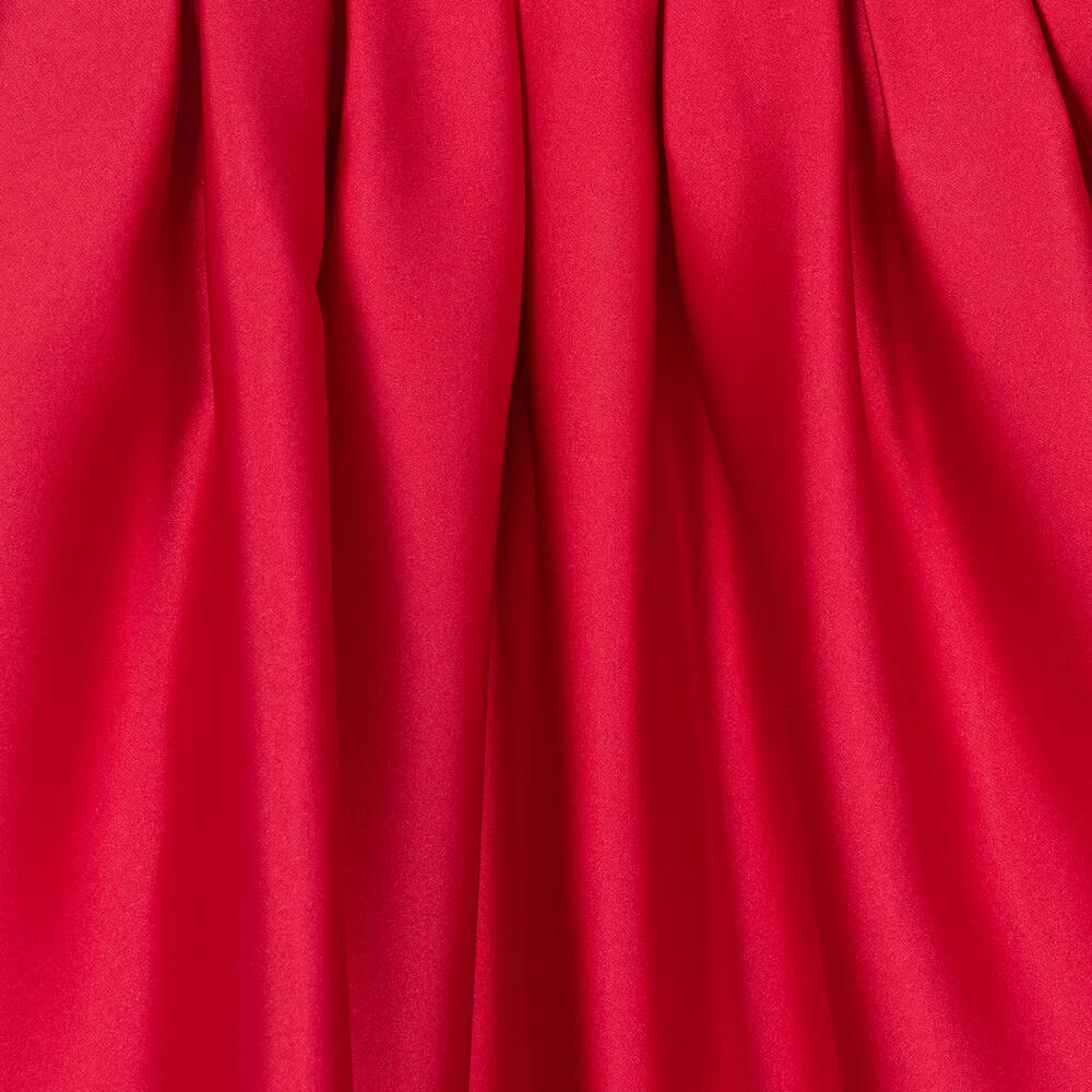 The Tiny Universe-فستان ساتان لون أحمر | Childrensalon Outlet