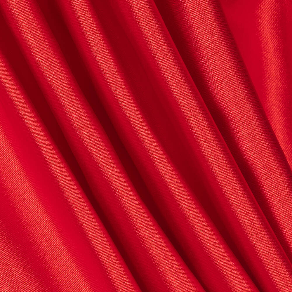 The Tiny Universe-Красное атласное платье с бантом для девочек | Childrensalon Outlet