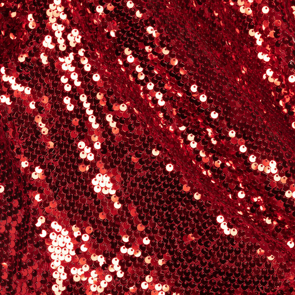 The Tiny Universe - Girls Red Sequin Dress