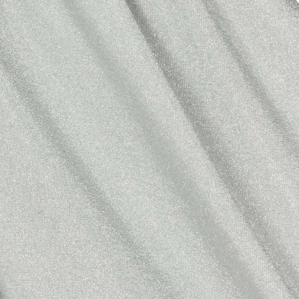 The Tiny Universe-Girls Silver Lurex Collared Dress | Childrensalon Outlet