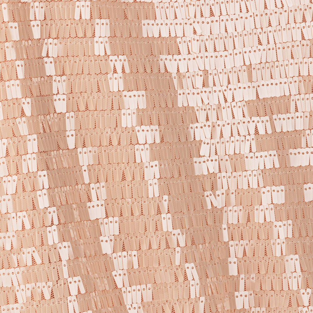 The Tiny Universe-فستان تول مزين بترتر لون زهري | Childrensalon Outlet