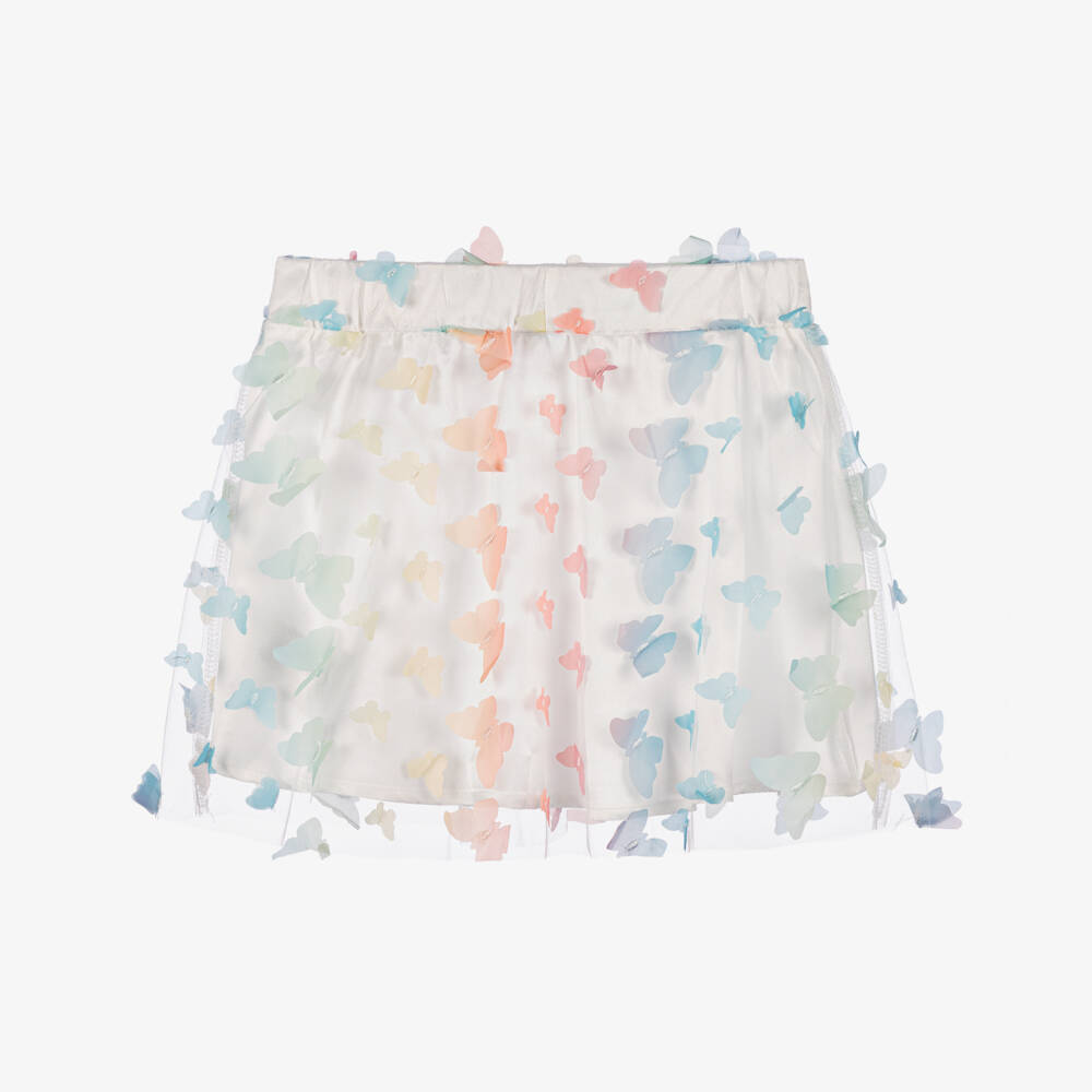 The Tiny Universe-Юбка из тюля с разноцветными бабочками для девочек | Childrensalon Outlet