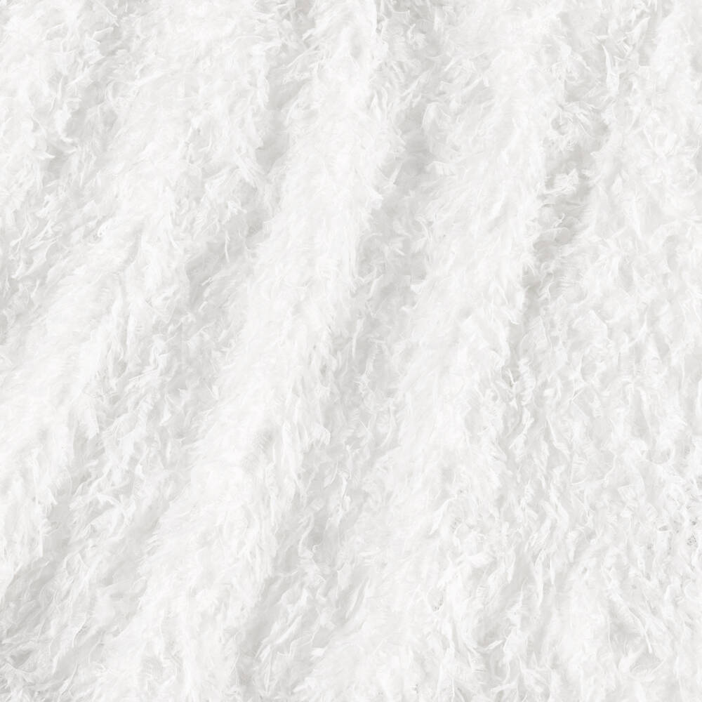 The Tiny Universe-Girls White Fluffy Dress | Childrensalon Outlet