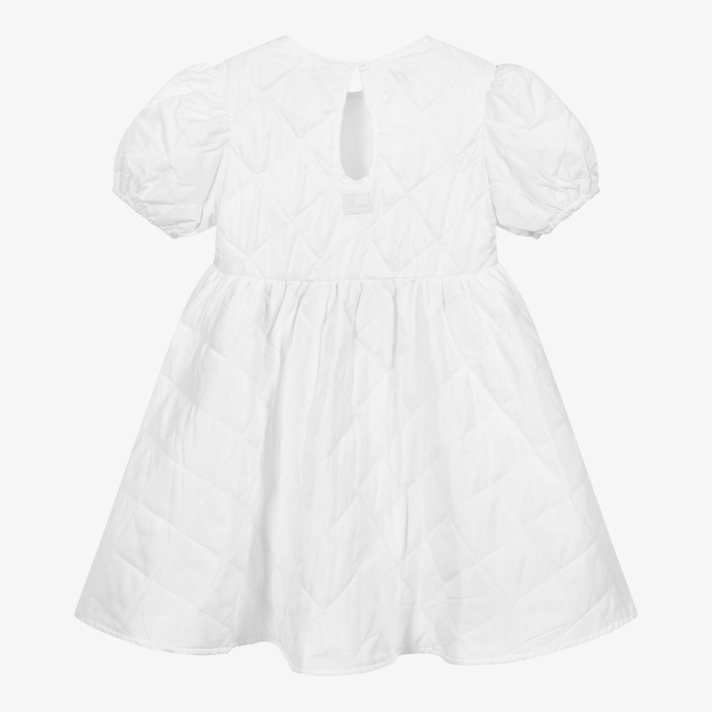 The Tiny Universe-فستان مبطن لون أبيض | Childrensalon Outlet