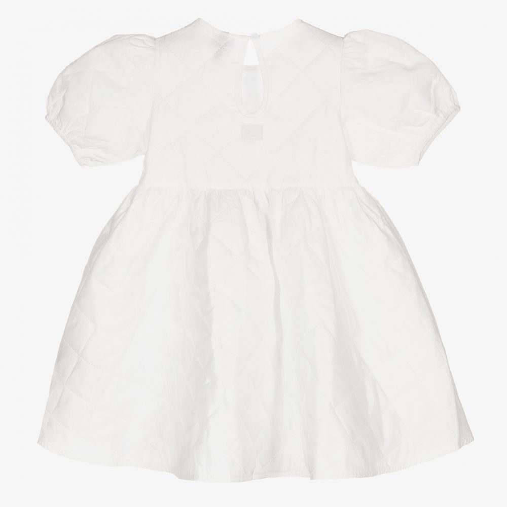 The Tiny Universe-فستان مبطن لون أبيض | Childrensalon Outlet