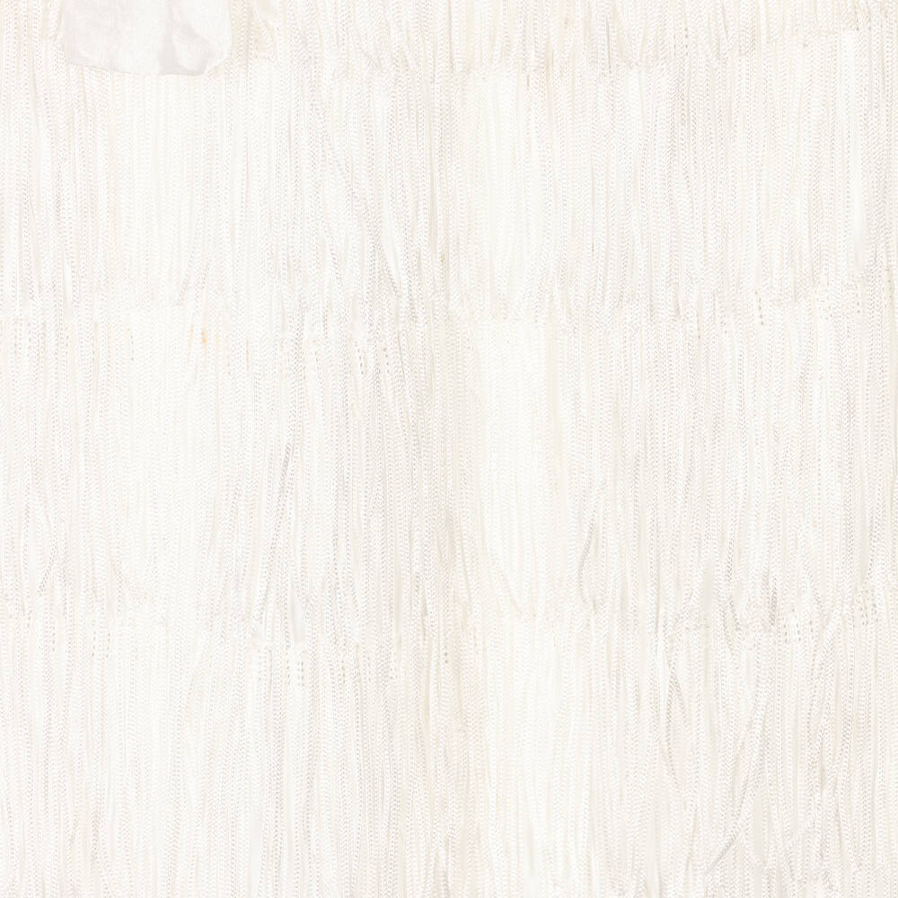 The Tiny Universe-Girls White Satin Fringed Dress | Childrensalon Outlet