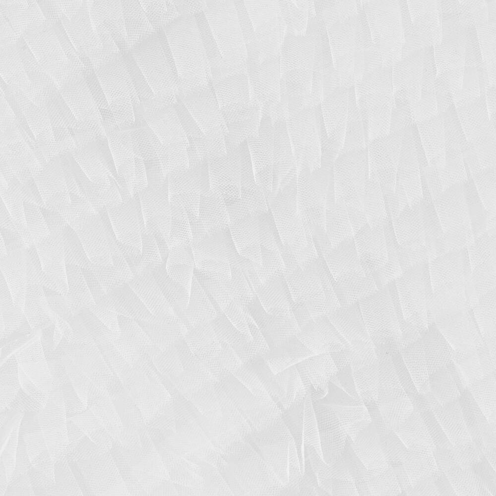 The Tiny Universe-Girls White Tulle Puffed Sleeve Dress | Childrensalon Outlet