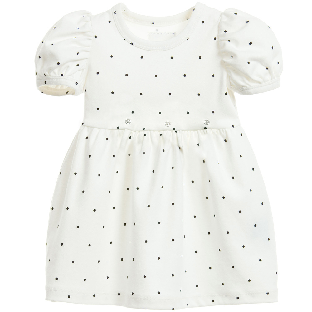 The Tiny Universe-فستان جيرزي بلون عاجي | Childrensalon Outlet