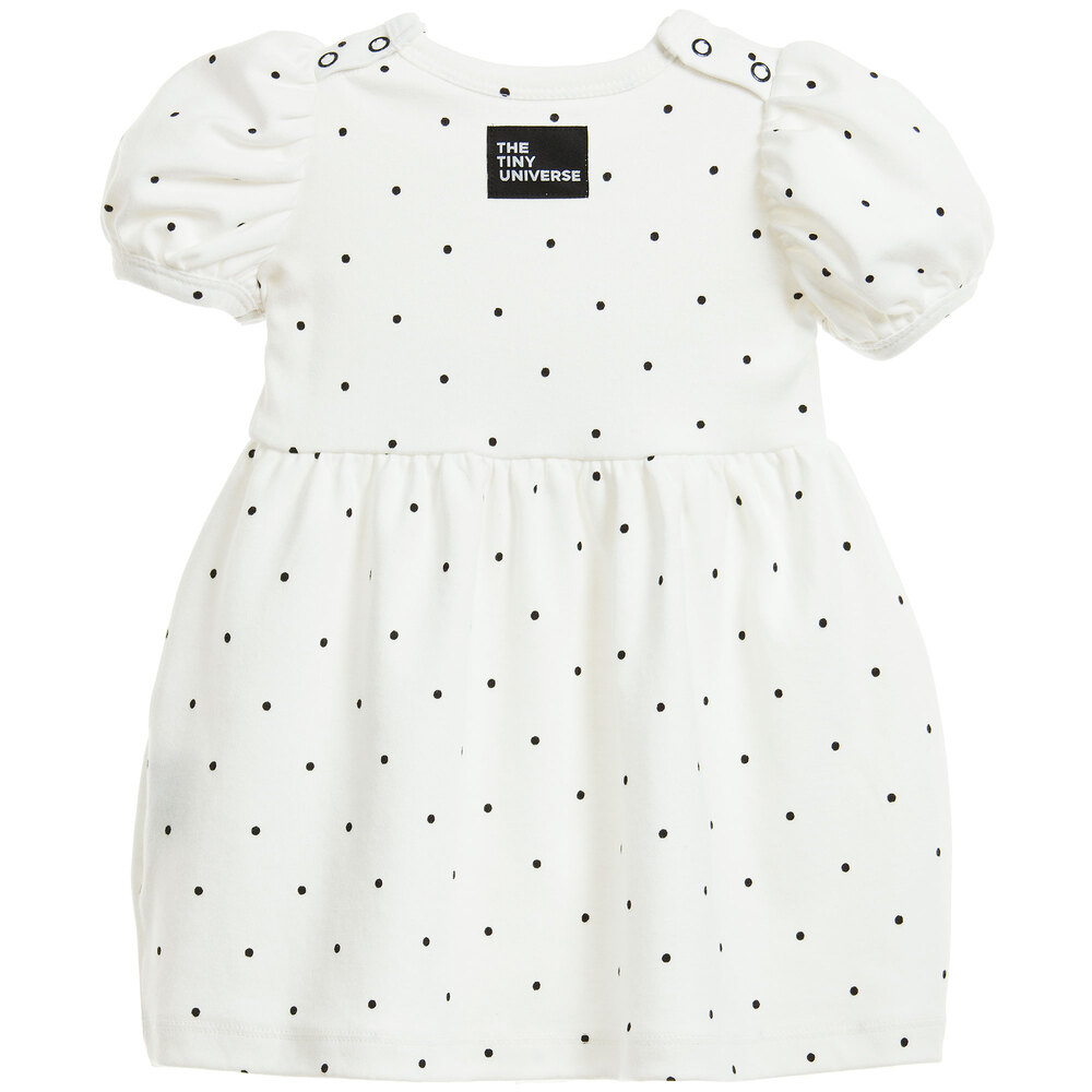 The Tiny Universe-فستان جيرزي بلون عاجي | Childrensalon Outlet