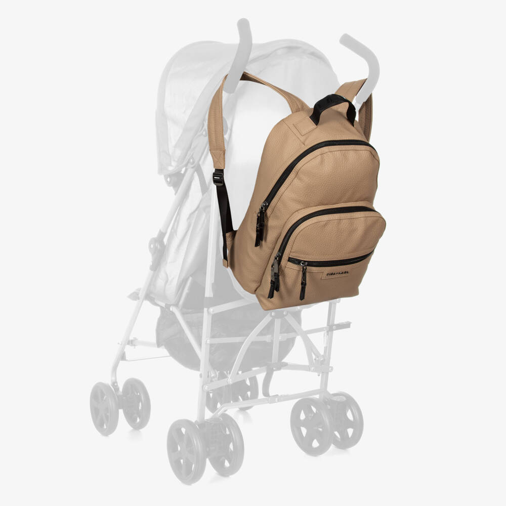 TIBA + MARL-Beige Backpack Changing Bag (40cm) | Childrensalon Outlet