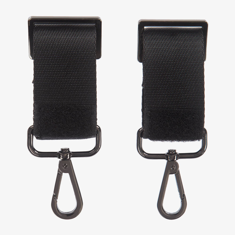 TIBA + MARL-Black Pram Clips | Childrensalon Outlet