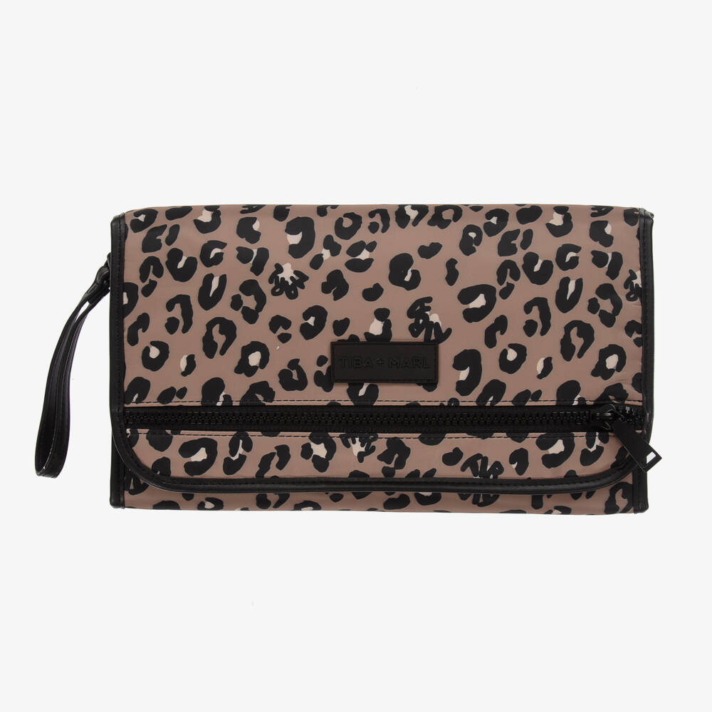TIBA + MARL-Girls' Beige Safari Chic Mat Clutch | Childrensalon Outlet