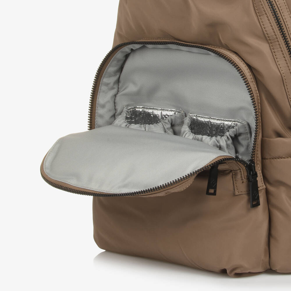 TIBA + MARL-Mocha Brown Backpack Changing Bag (40cm) | Childrensalon Outlet