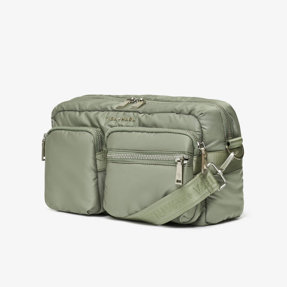 TIBA + MARL-Sage Green Stroller Changing Bag (32cm) | Childrensalon Outlet
