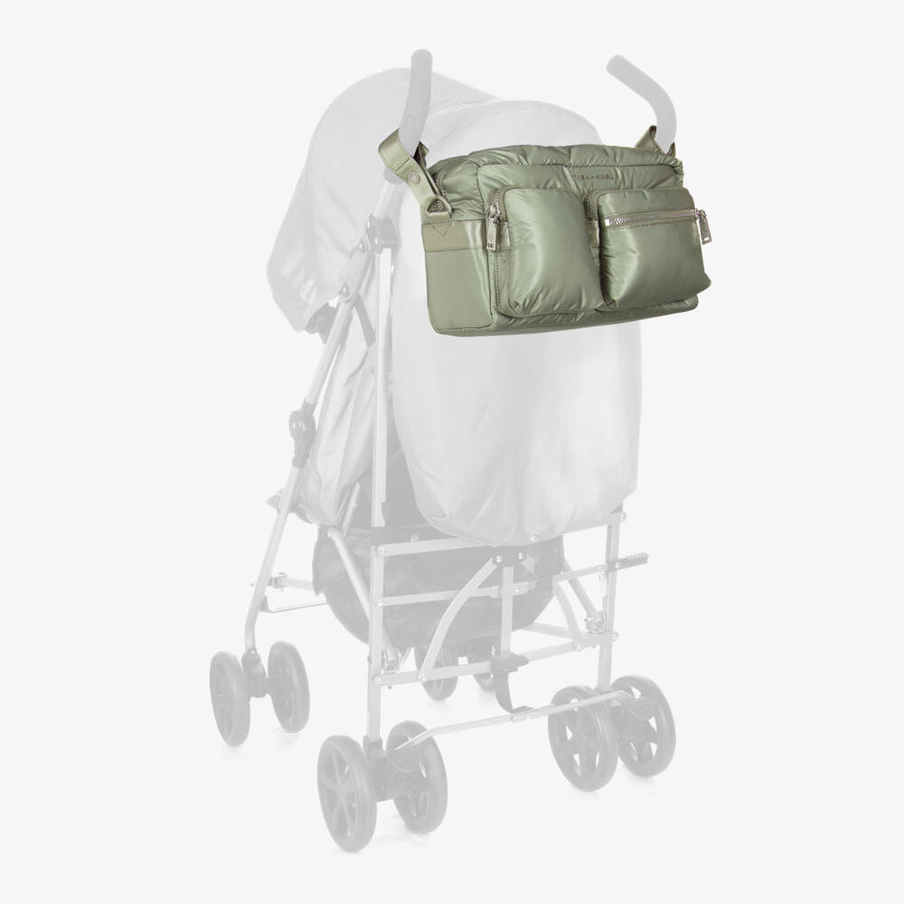 TIBA + MARL-Sage Green Stroller Changing Bag (32cm) | Childrensalon Outlet