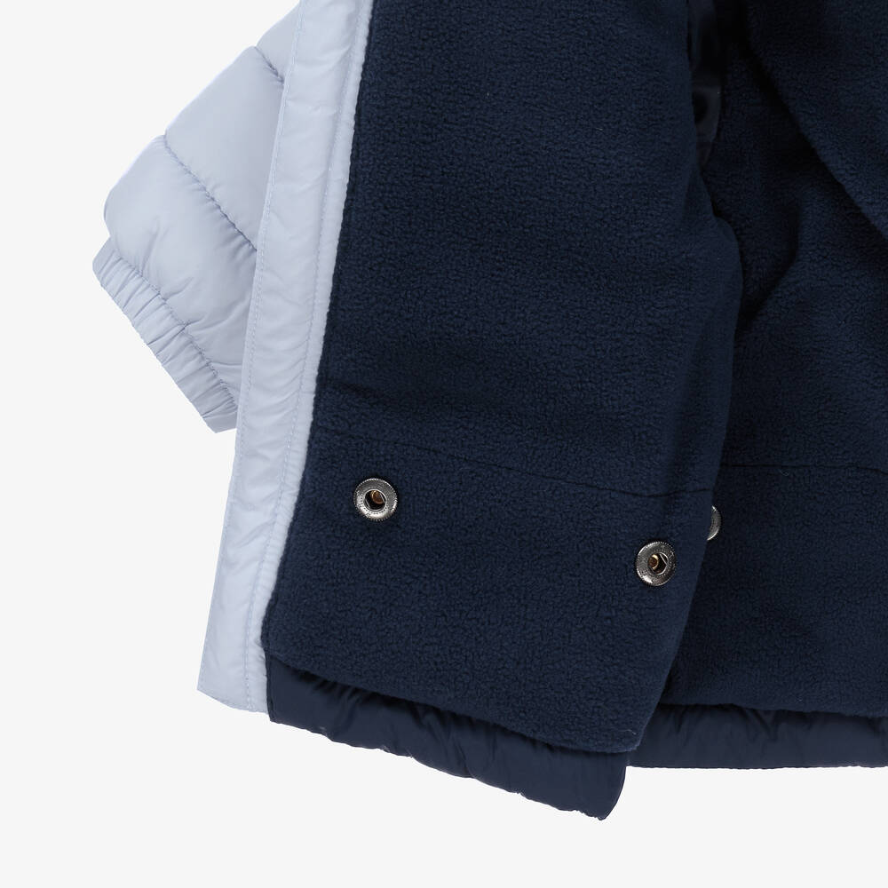 Timberland-Синий зимний комбинезон 2-в-1 для мальчиков | Childrensalon Outlet