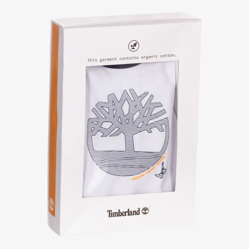 Timberland-Белый комбинезон для малышей | Childrensalon Outlet