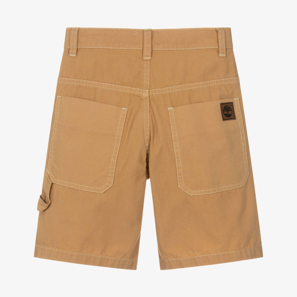 Timberland-Бежевые шорты карго для мальчиков | Childrensalon Outlet