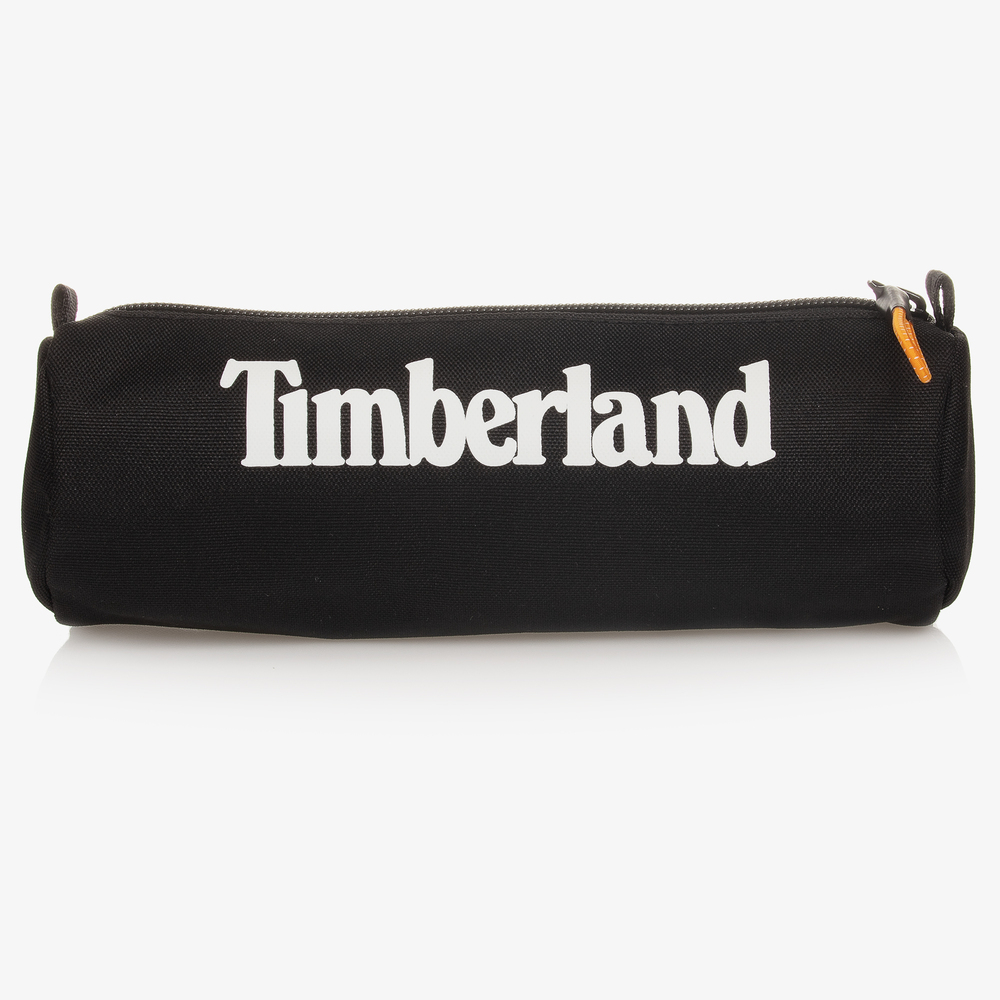 Timberland - Black Logo Pencil Case (23cm) | Childrensalon