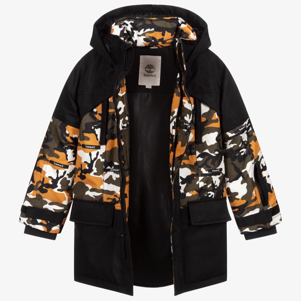 Camo parka coat outlet