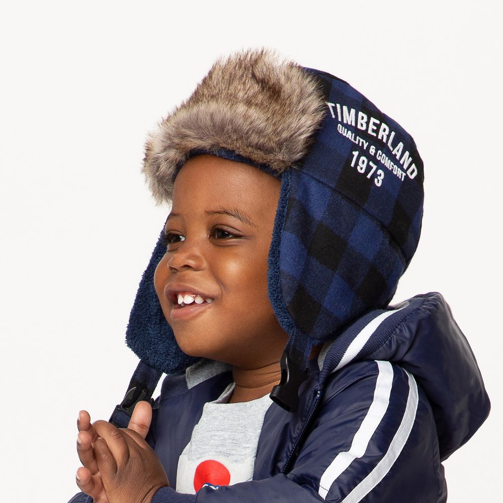 Kids shop timberland hat