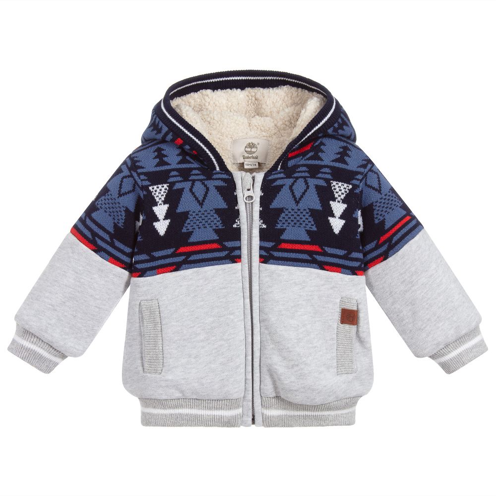 Grey timberland on sale hoodie