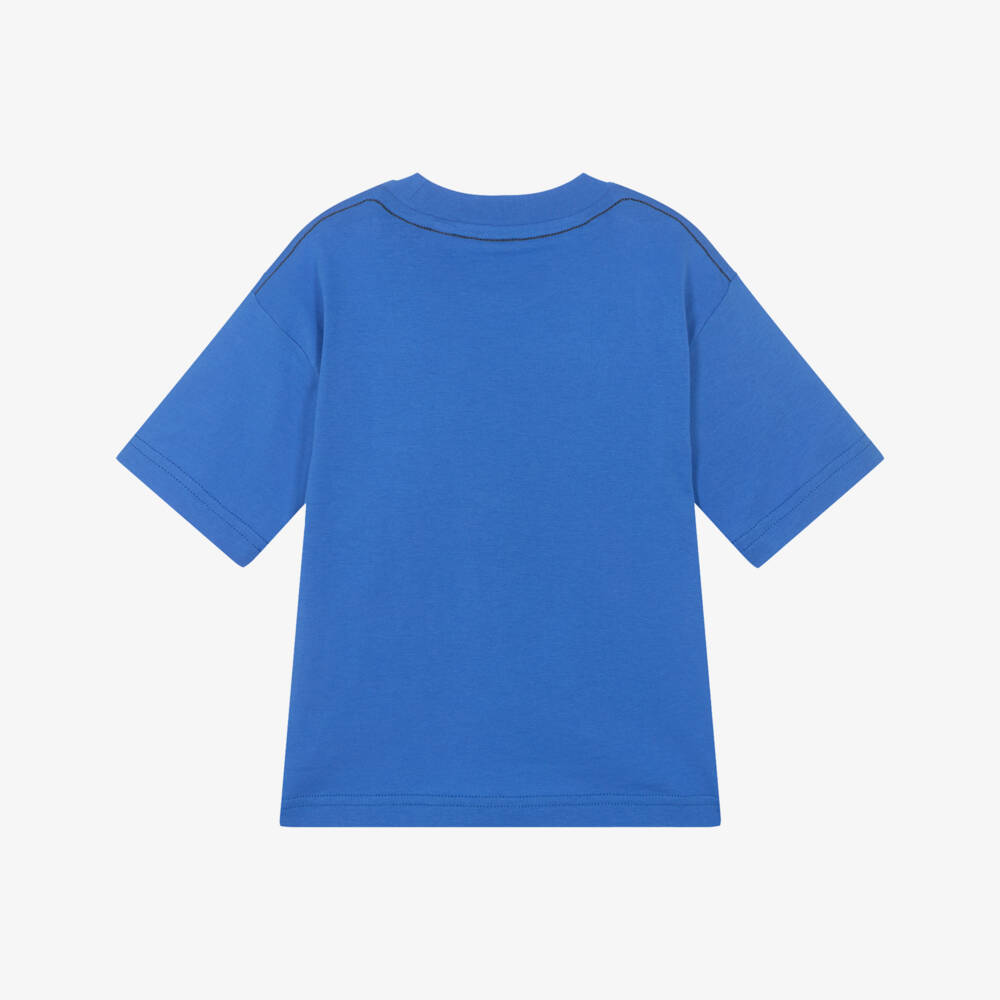 Timberland-Blue Logo Tshirt | Childrensalon Outlet