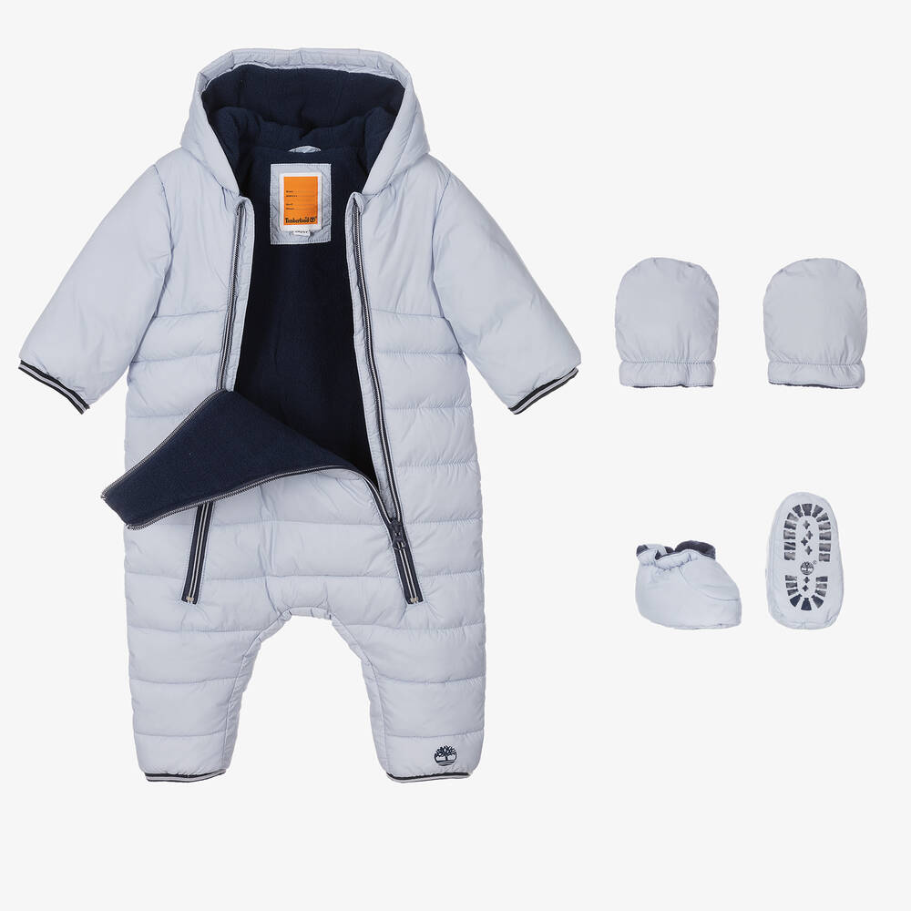Timberland Blauer gefutterter Schneeanzug B