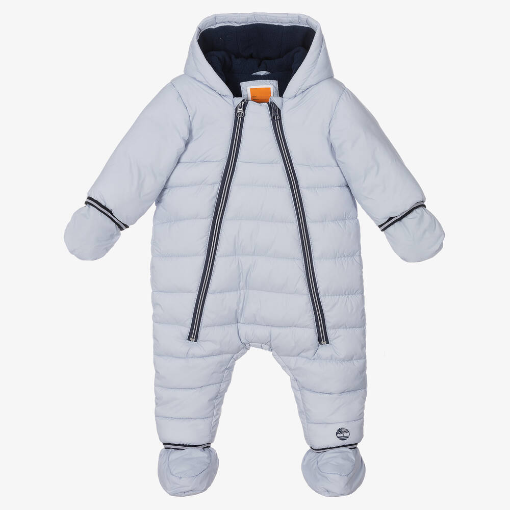 Timberland - Combinaison de ski bleue bébé  | Childrensalon