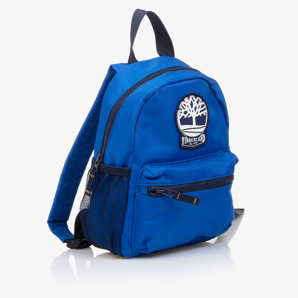 Timberland-Boys Azure Logo Canvas Backpack | Childrensalon Outlet