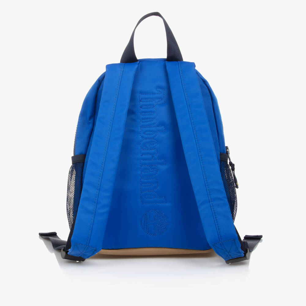 Timberland-Boys Azure Logo Canvas Backpack | Childrensalon Outlet