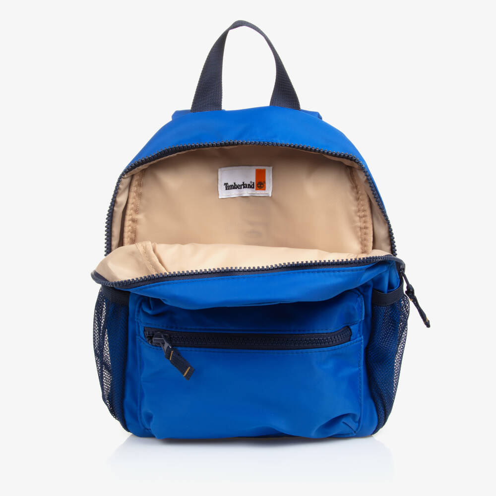 Timberland-Boys Azure Logo Canvas Backpack | Childrensalon Outlet